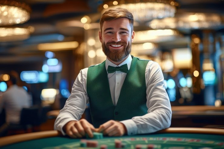 idn777 slot live-dealer table showing blackjack and baccarat games